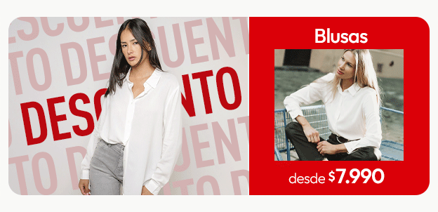 Blusas mujer