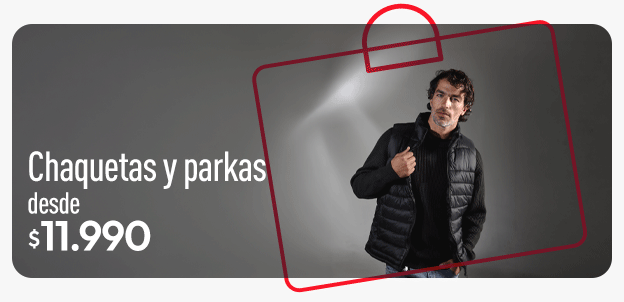 Chaquetas y parkas hombre