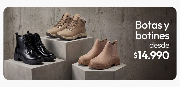 Botas y botines mujer