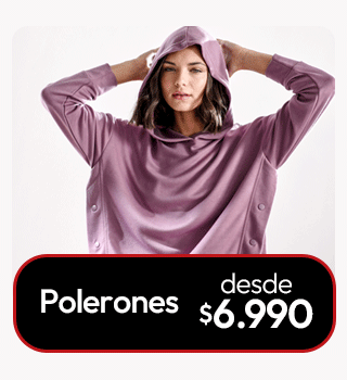 Polerones mujer