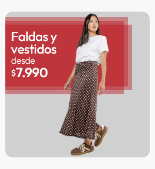 Faldas y vestidos mujer