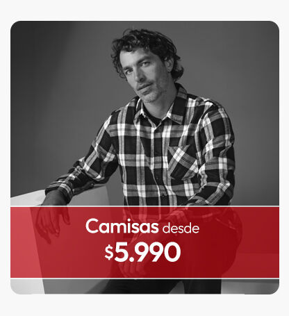 Camisas hombre