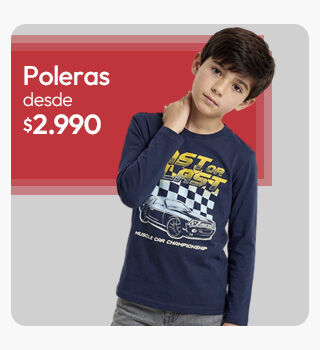Poleras infantiles
