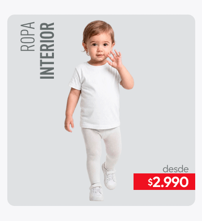 Ropa interior infantil