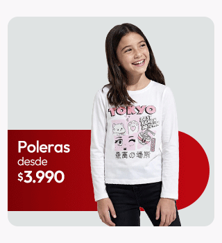 Poleras infantiles