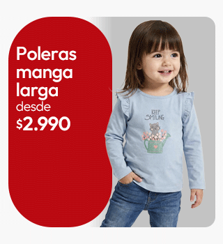 Poleras infantiles