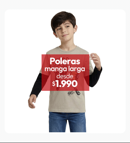 Poleras infantiles