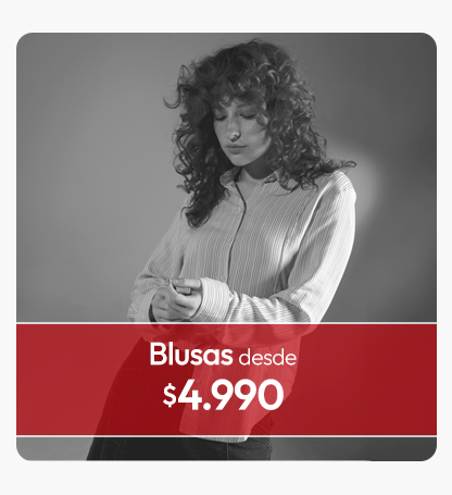 Blusas mujer