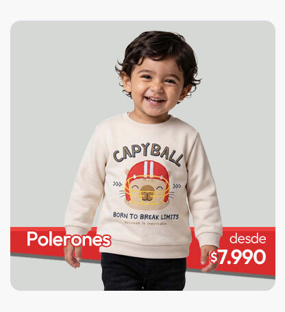 Polerones infantil