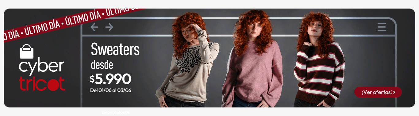 Sweaters mujer