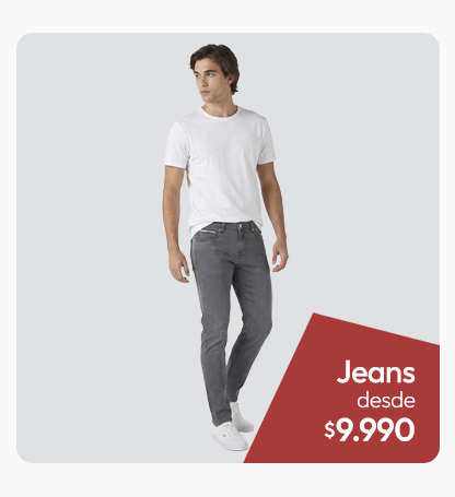 Jeans hombre