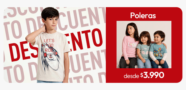 Poleras infantiles