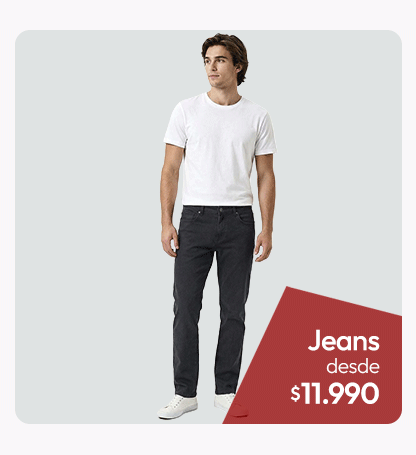 Jeans hombre