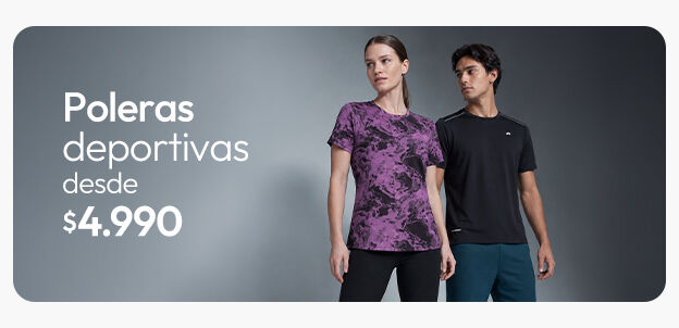 Poleras deportivas