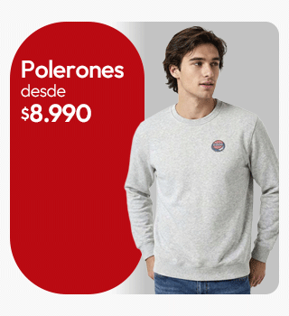 Polerones hombre