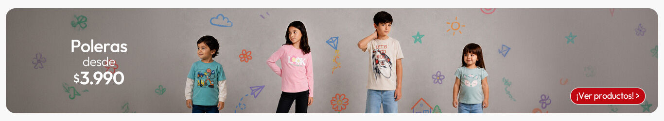 Poleras infantiles