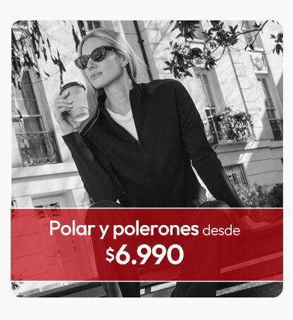 Polerones y polar mujer