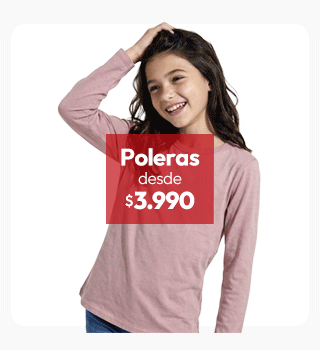 Poleras infantiles
