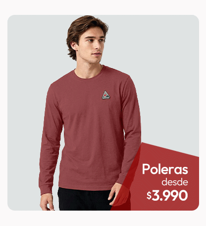 Poleras hombre