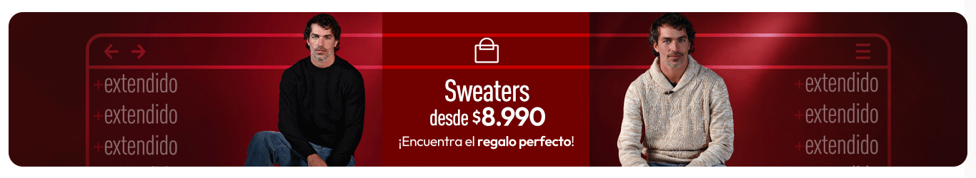 Sweaters hombre