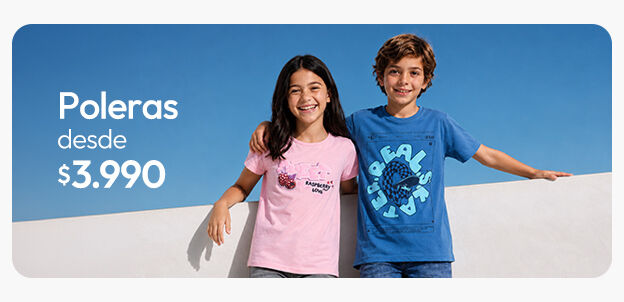 Poleras infantiles