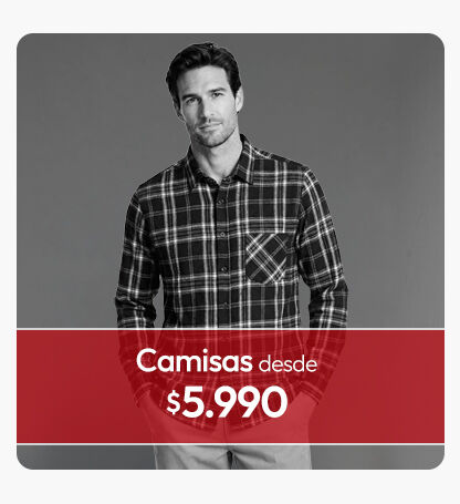 Camisas hombre