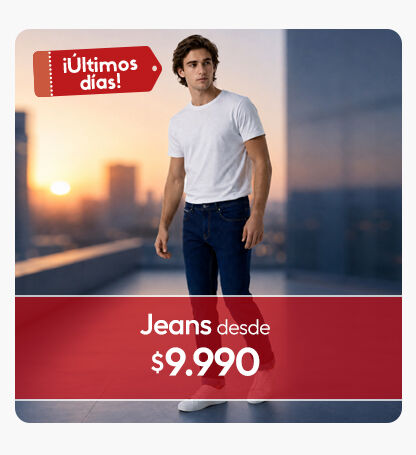 Jeans hombre