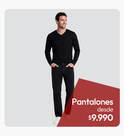 Pantalones hombre