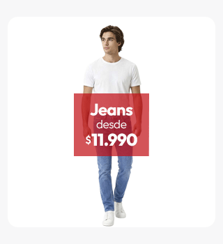 Jeans hombre