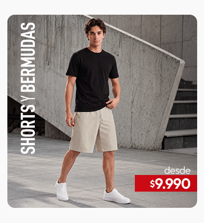 Shorts y bermudas hombre
