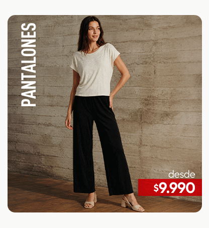 Pantalones mujer
