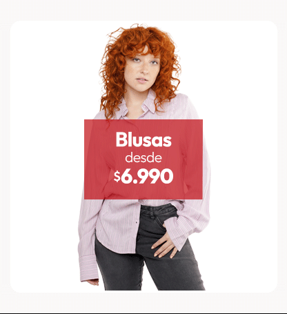 Blusas mujer