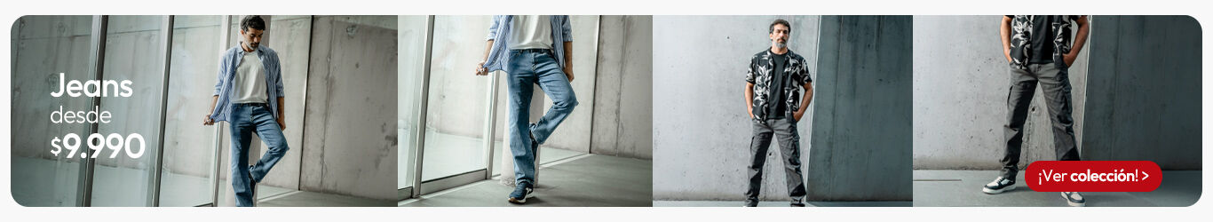 Jeans hombre