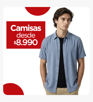 Camisas hombre