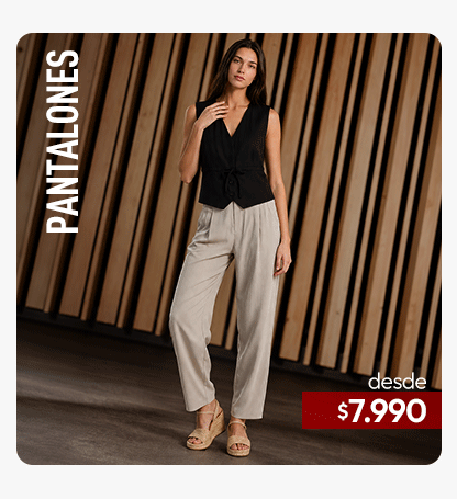 Pantalones mujer