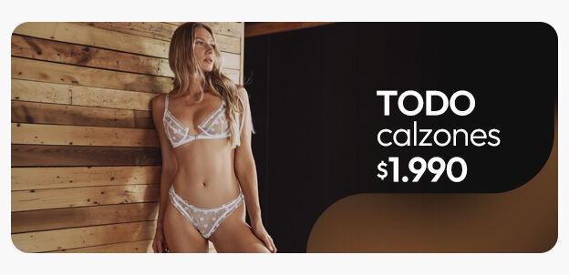 Calzones mujer
