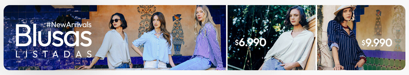 Blusas mujer