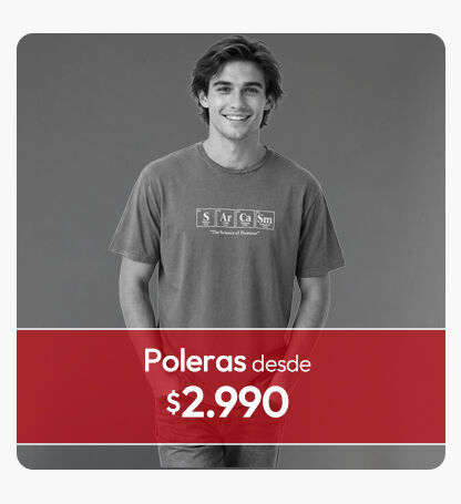 Poleras hombre