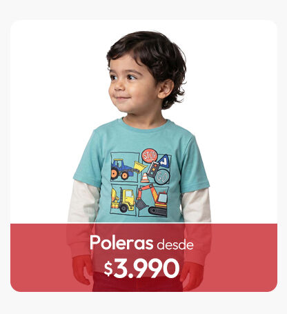 Poleras infantiles