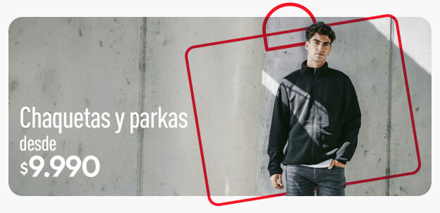 Chaquetas y parkas hombre
