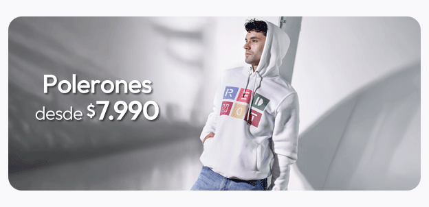 Polerones hombre
