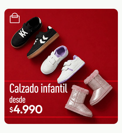 Calzado infantiles