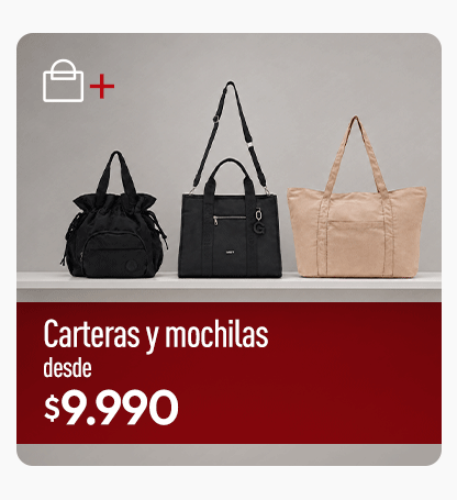 Carteras y mochilas mujer