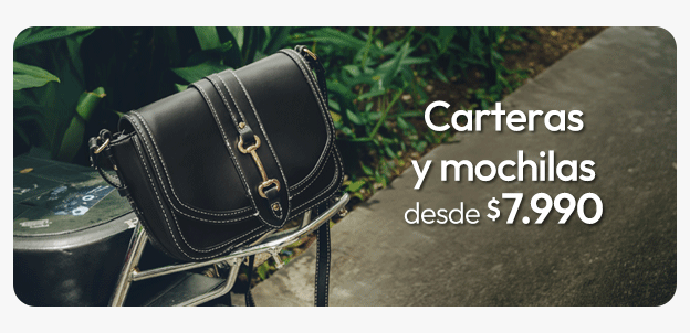Carteras y mochilas mujer