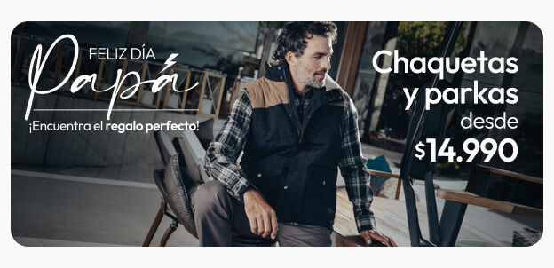 Chaquetas y parkas hombre