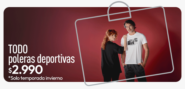 Poleras deportivas