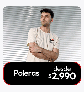 Poleras hombre