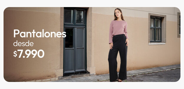 Pantalones mujer
