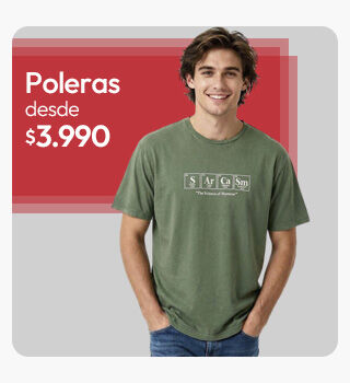 Poleras hombre