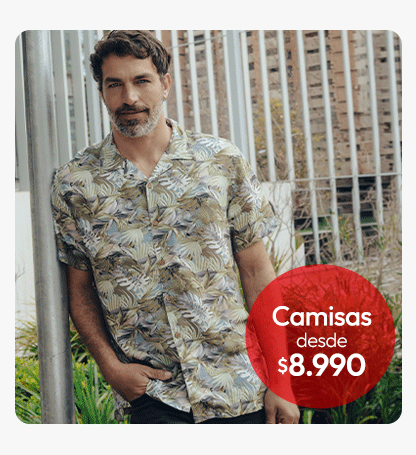 Camisas hombre